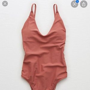 Aerie | Rings One Piece in Rose